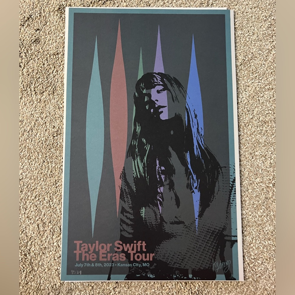Taylor Swift Eras Tour VIP posters